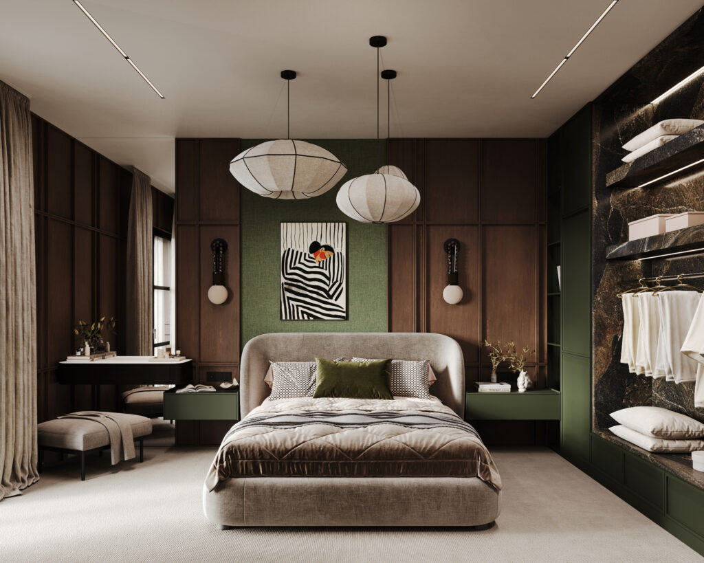 Green Bedroom