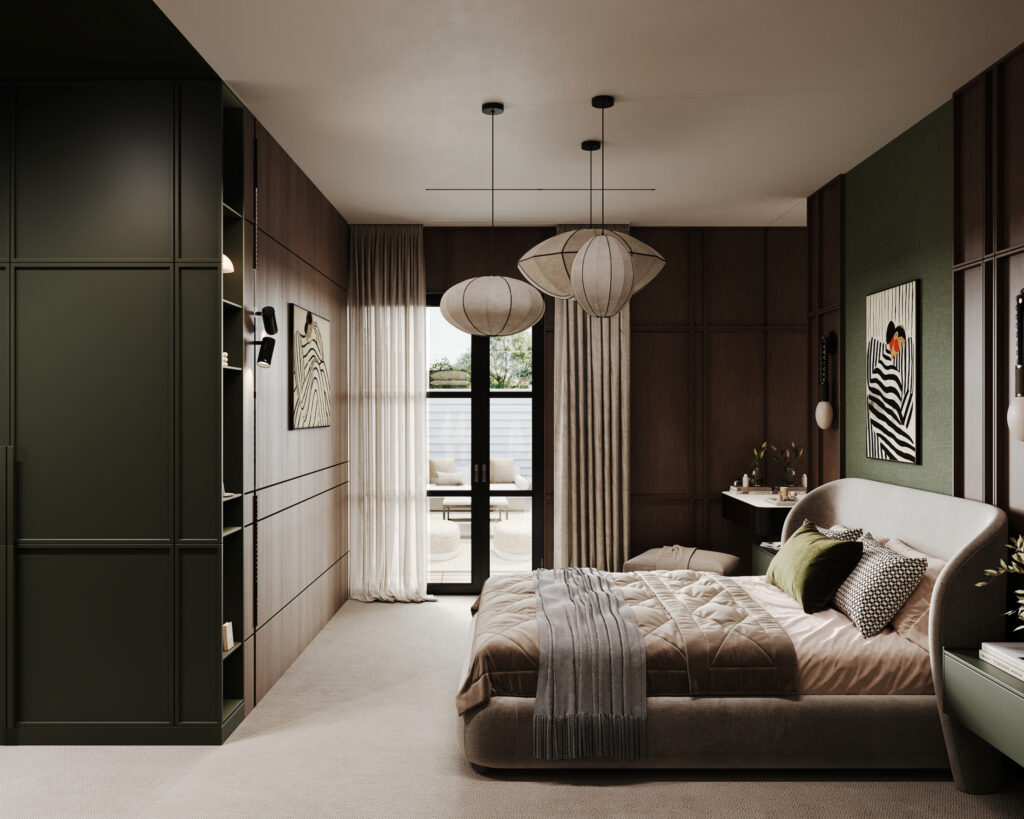 Green Bedroom